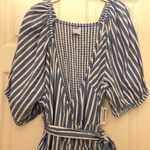 Old Navy Waist-Defined Striped Tie-Belt Midi Wrap Dress NEW Plus Size 4X Photo 8