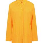 Jacquemus Passio crepe Orange button up shirt size 6 Photo 0