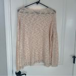 Forever 21 pink sweater with lace hem Photo 4