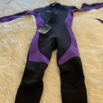 DIVE and SAIL Women’s Wet Suit size S brand new color black and purple Photo 12
