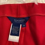 Doncaster  COLLECTION RED PANTS SIZE 14 inseam 29” waist 36”zipper side Photo 5