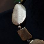 Women's Jewellery Goldplated Brass Link Collar Necklace with Lobster Clasp Gold Photo 4