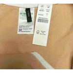 J.Crew Textured Curved-Waist Cheeky Bikini Bottom High Cut White Size Large NWT Photo 2