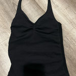 Free People Black Halter Tank Top Photo 0