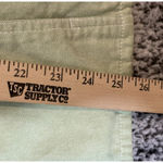 Susan Graver  Large Sage Green Denim Embroidered Jacket Floral Patchwork‎ Boho Photo 4