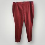 White House | Black Market Skinny Ankle Pant Size Burnt Orange Red Size 2 Stretch Photo 2