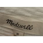 Madewell NWT Chic Sz M Wish You Were Here Ivory Casual Cotton Pullover T Shirt Photo 5