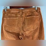 New York & Company 6 Corduroy Straight Leg Pants in Pumpkin Brown Photo 4