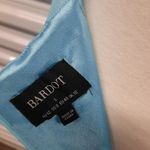 Bardot  Anya Dress Womens Large Aqua Blue Open Back Strappy Sexy Party Midi Photo 6