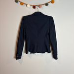 ZARA  navy blue classic blazer jacket Photo 4