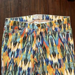 Current/Elliott  The Stiletto Skinny Legging Jeans Multi Arrow Print Size 29 Photo 3