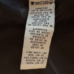 Thread & Supply Ivory Sherpa Fleece Jacket Medium Teddy Coat Button Front Black Photo 13