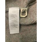 Madewell  Vneck Gray Long Sleeve 100% Merino‎ Wool Size Small Fair Trade Factory Photo 5