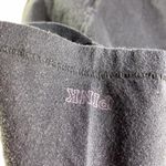 PINK - Victoria's Secret PINK Victoria’s Secret Black Cropped “No More Drama” Tee Size Medium Photo 3