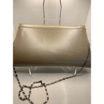 Vintage Champagne Shimmer Shoulder Purse Silver Photo 3