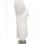 Alice + Olivia White Roe Tie Front Textured Mini Flare Slip Dress Size 12 NEW Photo 7
