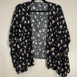 Brandy Melville floral one sized open sleeve kimono cardigan Photo 0