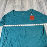 Mossimo Supply Co. Teal Long Sleeve Women's Top; Medium; NEW Blue Photo 6
