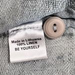 Flax  light blue LooseWeave 100% linen tunic Photo 4