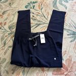 FIGS  High Waisted Yola Skinny Scrub Pant In Navy Blue Photo 8