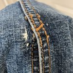 EXPRESS Split Front Denim Skirt Photo 6