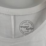 Project Karma Tank Size Medium Crazy Mother Trucker White Black Country Western Photo 3