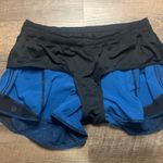 Lululemon Hotty Hot Short Mini Park Lace Multi Black and Blue Size 8 Photo 8