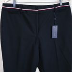 Tommy Hilfiger NWT  Bristol Slim Ankle Pants Women's 14 Black Stretch Workwear Photo 1