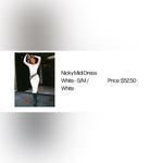 Princess Polly White sweater dress Photo 1