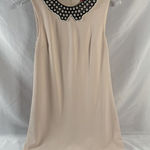 Betsey Johnson  pink scuba pearl collar crepe cocktail dress Size 10 Photo 0