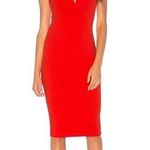 Nookie  Madonna Midi Dress In Red Photo 0