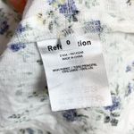 Reformation  Palm 100% Linen Wrap Floral Full Maxi Skirt Slit Madeline Size 0 Photo 8