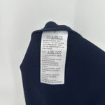 Susan Graver  Liquid Knit Straight Leg Pants Navy Blue Pull On Size XL Petite Photo 9