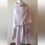 Ann Taylor Knit Open Poncho/Wrap Cardigan Sweater Soft Light Lavander One Size Photo 5