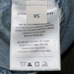 Citizens of Humanity Iris Denim Long Sleeves Blouse Photo 7