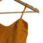 Madewell Orange Corset Crop Knit Sweater Tank Fresco Size Small Photo 7