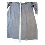Blu Pepper ‎ Romantic Cold Shoulder Mini Shift Dress Women S Chambray 3/4 Sleeve Photo 6