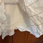 Stevie May linen blend crochet trimmed mini dress Gold Photo 3