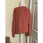 Banana Republic  Sweater Womens XS Pink Pullover Lightweight Crewneck Ribbed Knit Photo 2