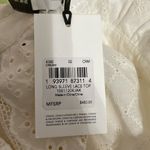 Coach 💙 NEW Broderie Anglaise lace long sleeve top Photo 5