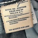 Miss Me  Women's Distressed Blue Jean Shorts flap pockets Bermuda western Y2K Photo 5