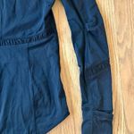 Lululemon  Run Reflect Pullover Black size 6 Running Gym Studio Power Luxtreme Photo 11