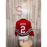 Chicago Black Hawk’s jersey size woman’s small Red Photo 2