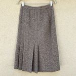 Christian Dior Vintage Separates Wool Pencil Skirt 4 Tan Brown Photo 0