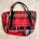 Victoria's Secret  Limited Edition Black Friday Red Plaid Tote Large Photo 4