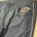 Nike Vtg Red Tag Polyester Jogger Track Pants Women Sz L Teal Blue Photo 1