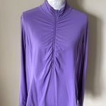 Ibkul Womens Long Sleeve Shirt Top Sun Protection Golf Tennis Size Xlarge Purple Photo 2