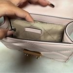 Michael Kors Michael  Serena Small Quilted Studded Crossbody Bag Blush New NWT Photo 8