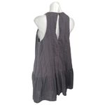 Urban Outfitters Maisy Black Sleeveless Ruffle Racerback Mini Tank Shift Dress M Photo 1