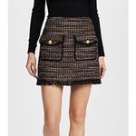 Veronica Beard NWT  Margot Tweed Skirt in Earth Color Size‎ 16 Photo 8